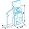 Support porte-fusible US maxi